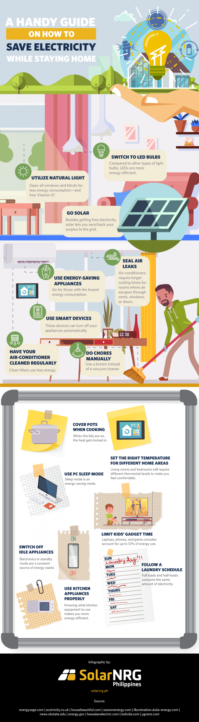 Your Handy Guide To Saving Electricity At Home | SolarNRG