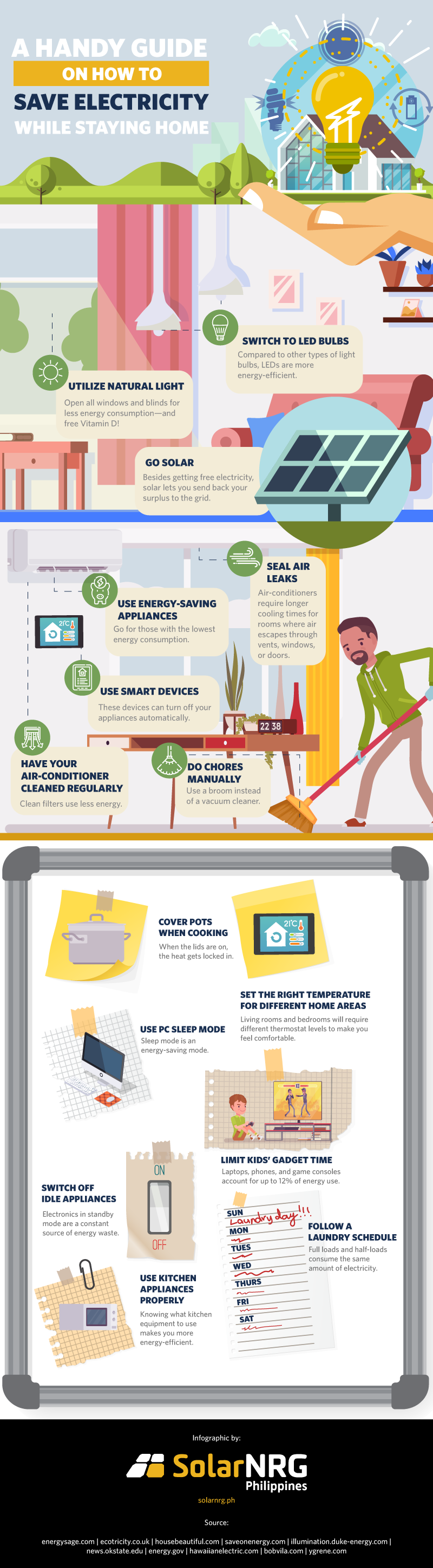 Your Handy Guide to Saving Electricity at Home | SolarNRG